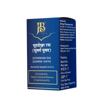 Sutsekhar Ras (Suvarna Yukta) – 30 TAB