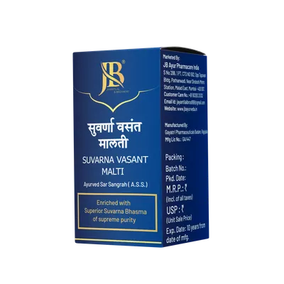 Suvarna Vasant Malati Ras – 30 TAB